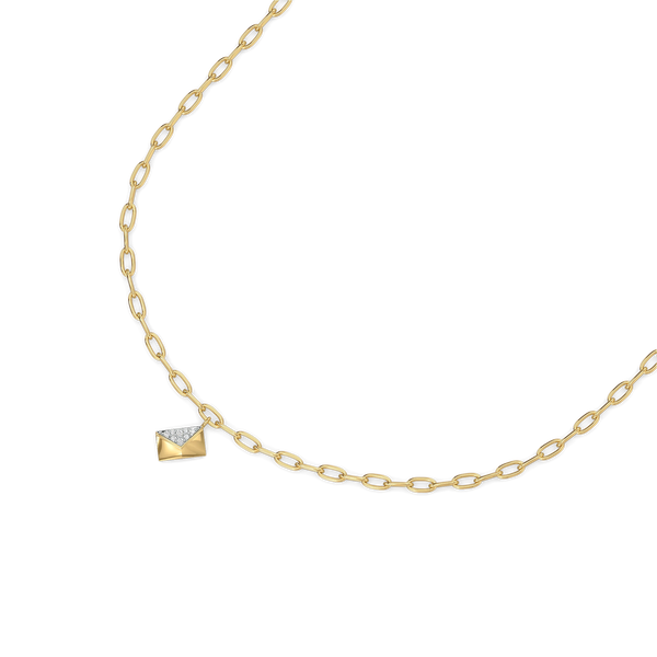 Secret Note - Lab Grown Diamond Necklace for Women - Lukson