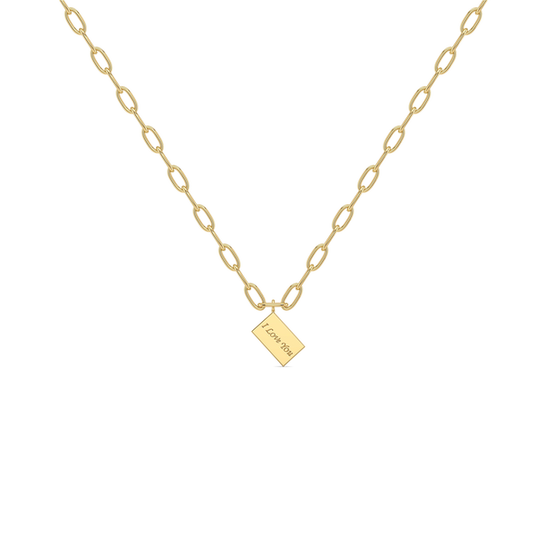 Lukson Secret Note - Lab Grown Diamond Necklace