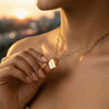 Secret Note - Lab Grown Diamond Necklace Online - Lukson