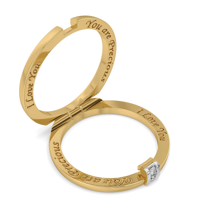 Secret Note - Lab Diamond Ring