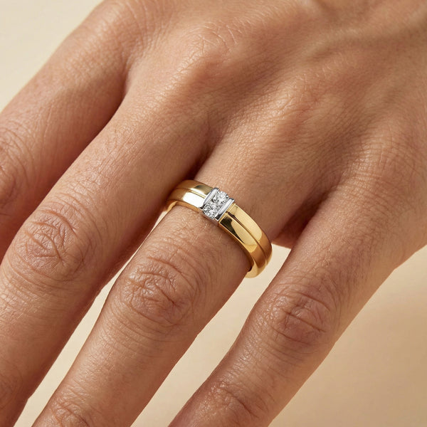 Secret Note Lab Grown Diamond Ring Online - Lukson 