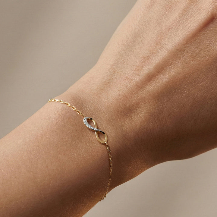 Eternal Infinity - Lab Diamond Bracelet