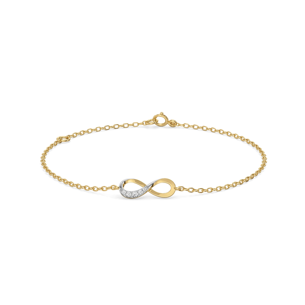 Lukson Eternal Infinity - Lab Grown Diamond Bracelet