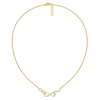 Eternal Infinity 18k Gold Lab Grown Diamond Necklace - Lukson 