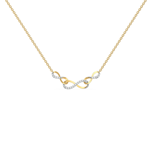 Lukson Eternal Infinity Lab Grown Diamond Necklace
