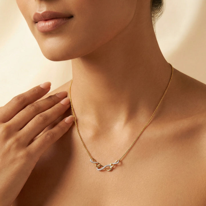 Eternal Infinity - Lab Diamond Necklace
