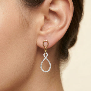 Endless You - Lab Diamond Drop Earrings