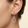 Endless You - Lab Diamond Drop Earrings