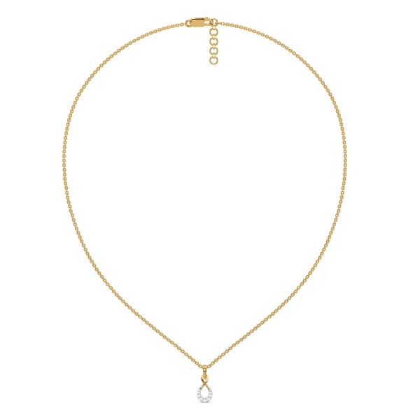 Endless You Lab Grown Diamond Necklace in India- Lukson