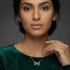 Lukson Infinite Us Lab Grown Diamond Necklace Online in India 