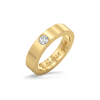 Lukson Always 18kt Gold Lab Grown Diamond Couple Band Rings in india