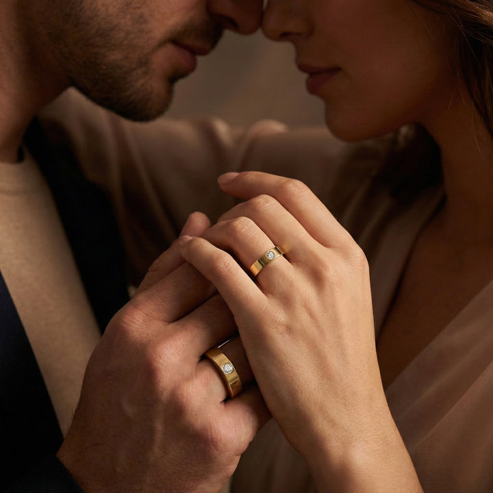 Always Chosen - Lab Diamond Couple Band Rings