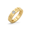 Rhythm of Love 18k Gold Vermeil Lab Grown Diamond Couple Rings Online - Lukson