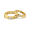Rhythm of Love Lab Grown Diamond Couple Rings Online - Lukson