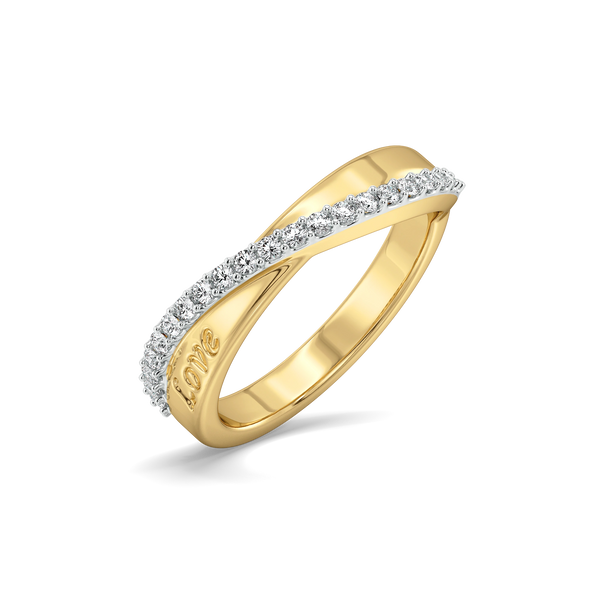 Lukson Forever Lab Grown Diamond Couple Band Rings Online