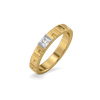 Lukson Groove Promise Lab Grown Diamond Couple Band Rings in India