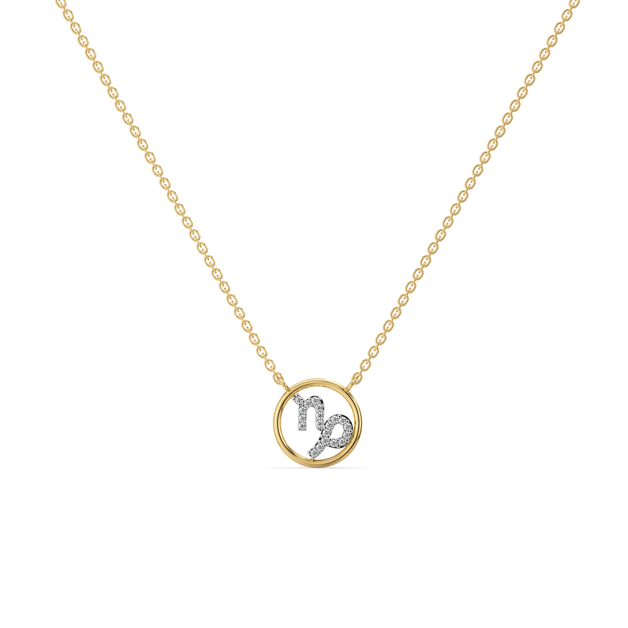 Capricorn Crown - Lab Diamond Necklace