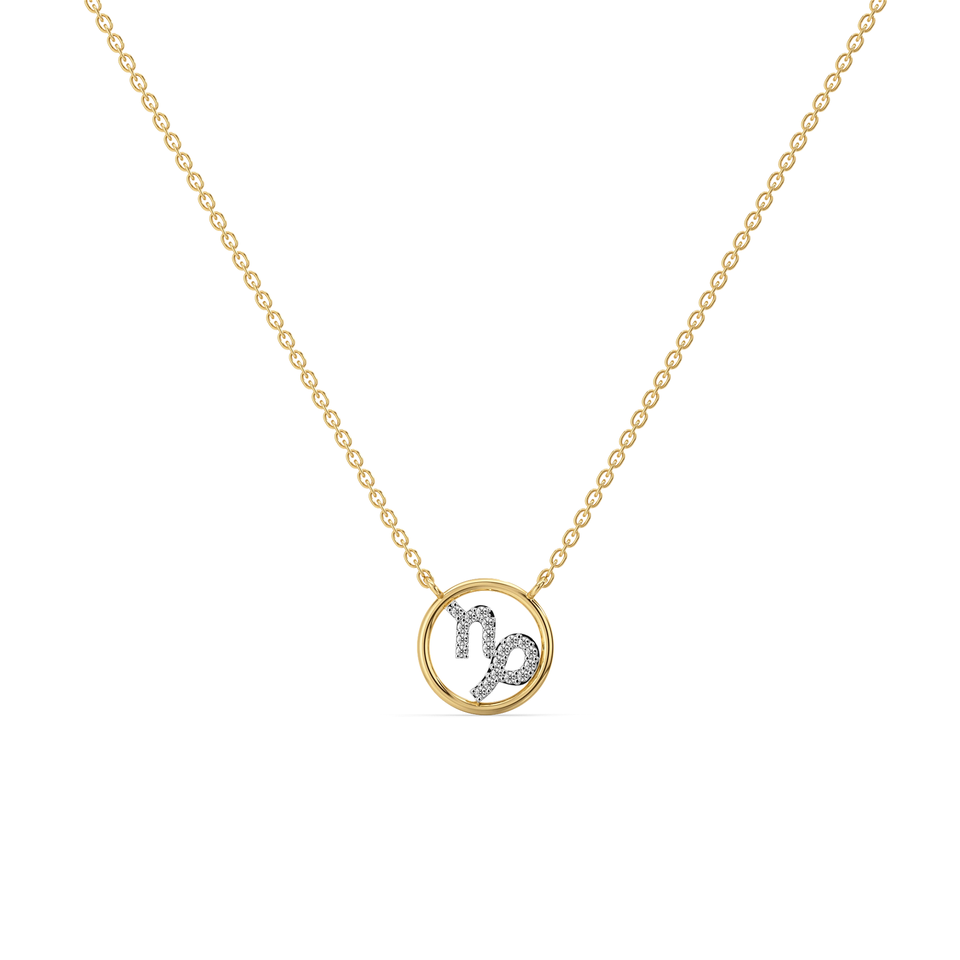 Capricorn Crown - Lab Diamond Necklace