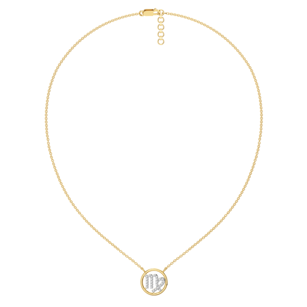 Lukson Virgo Aura Lab Grown Diamond Necklace Online
