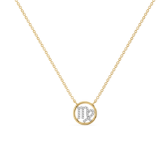 Virgo Aura - Lab Diamond Necklace