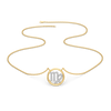 Lukson Virgo Aura Lab Grown Diamond Necklace for Women