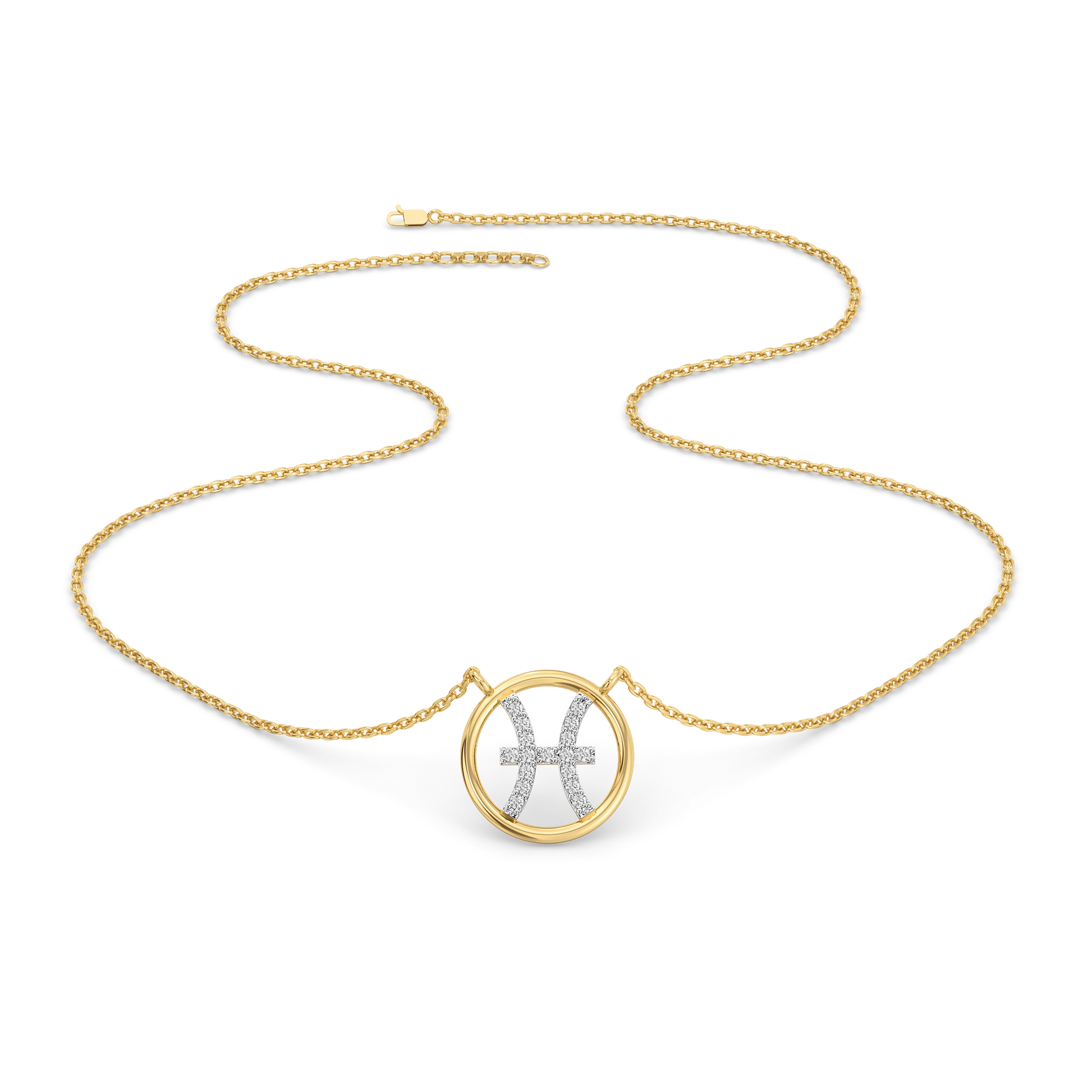 Pisces Dream - Lab Diamond Necklace