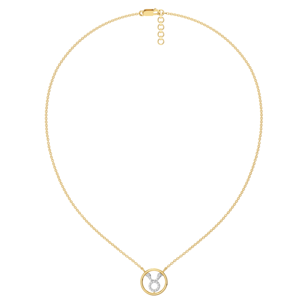 Taurus Glow - Lab Diamond Necklace
