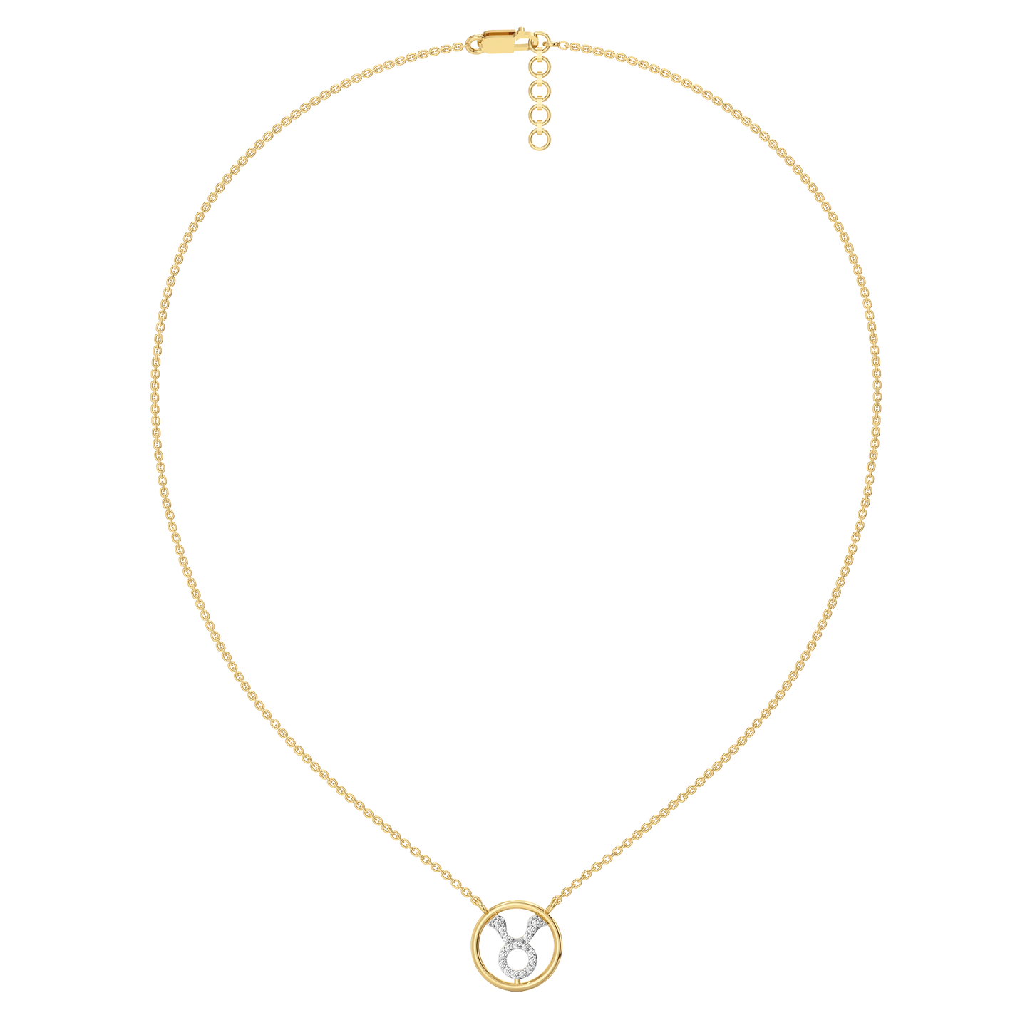 Taurus Glow - Lab Diamond Necklace