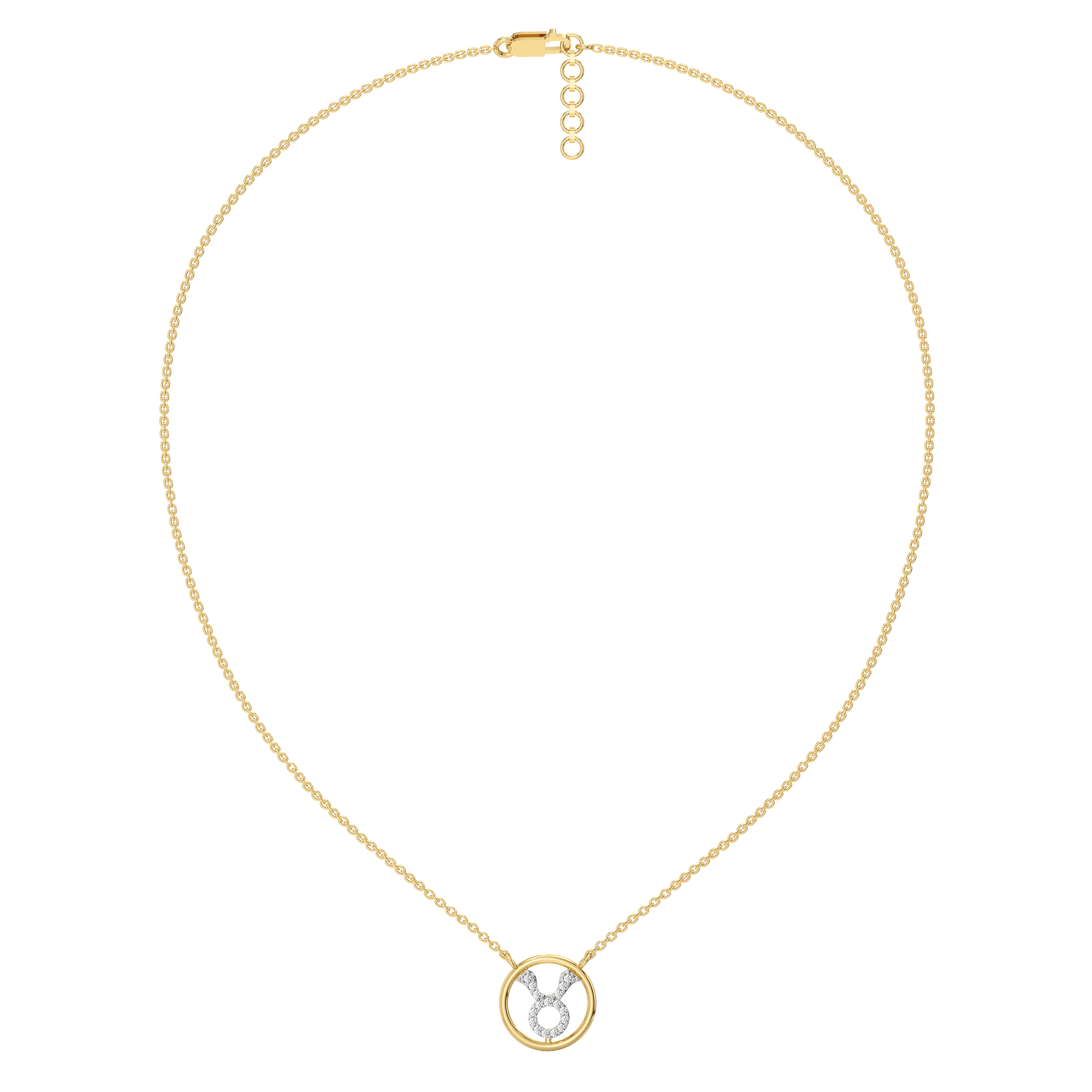 Taurus Glow - Lab Diamond Necklace