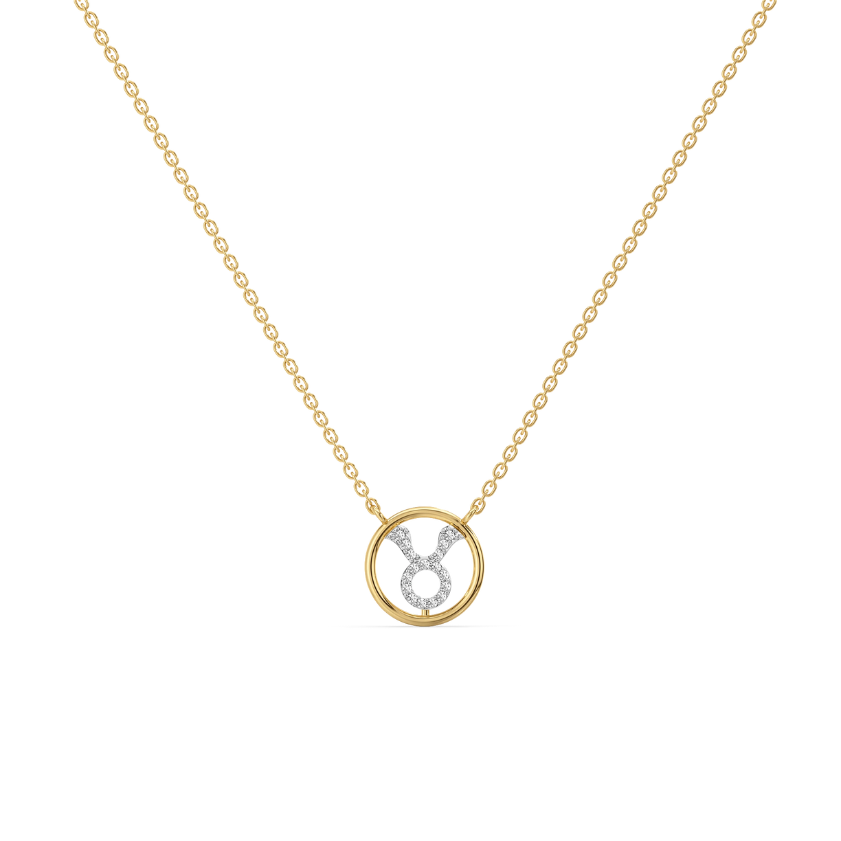 Taurus Glow - Lab Diamond Necklace