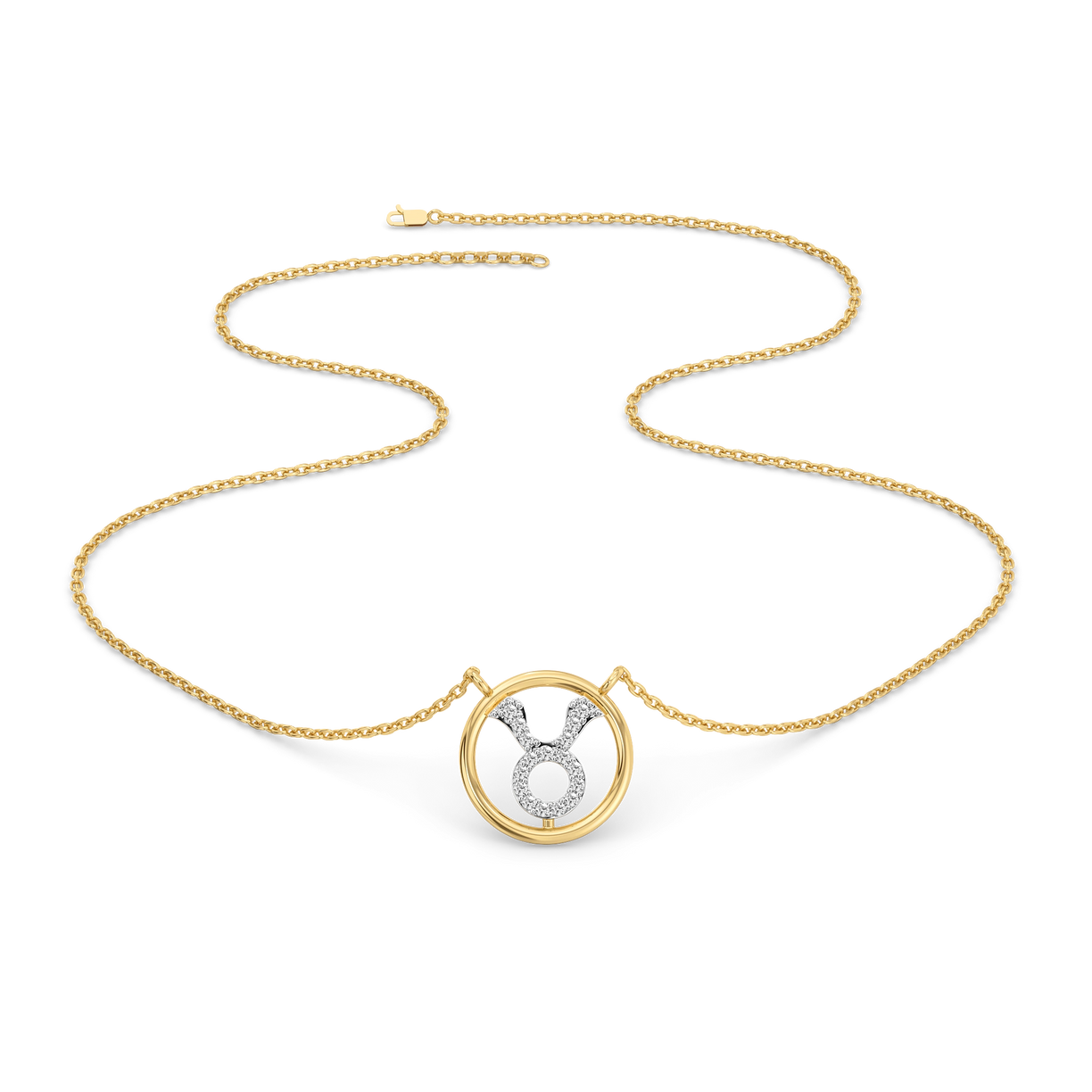 Taurus Glow - Lab Diamond Necklace