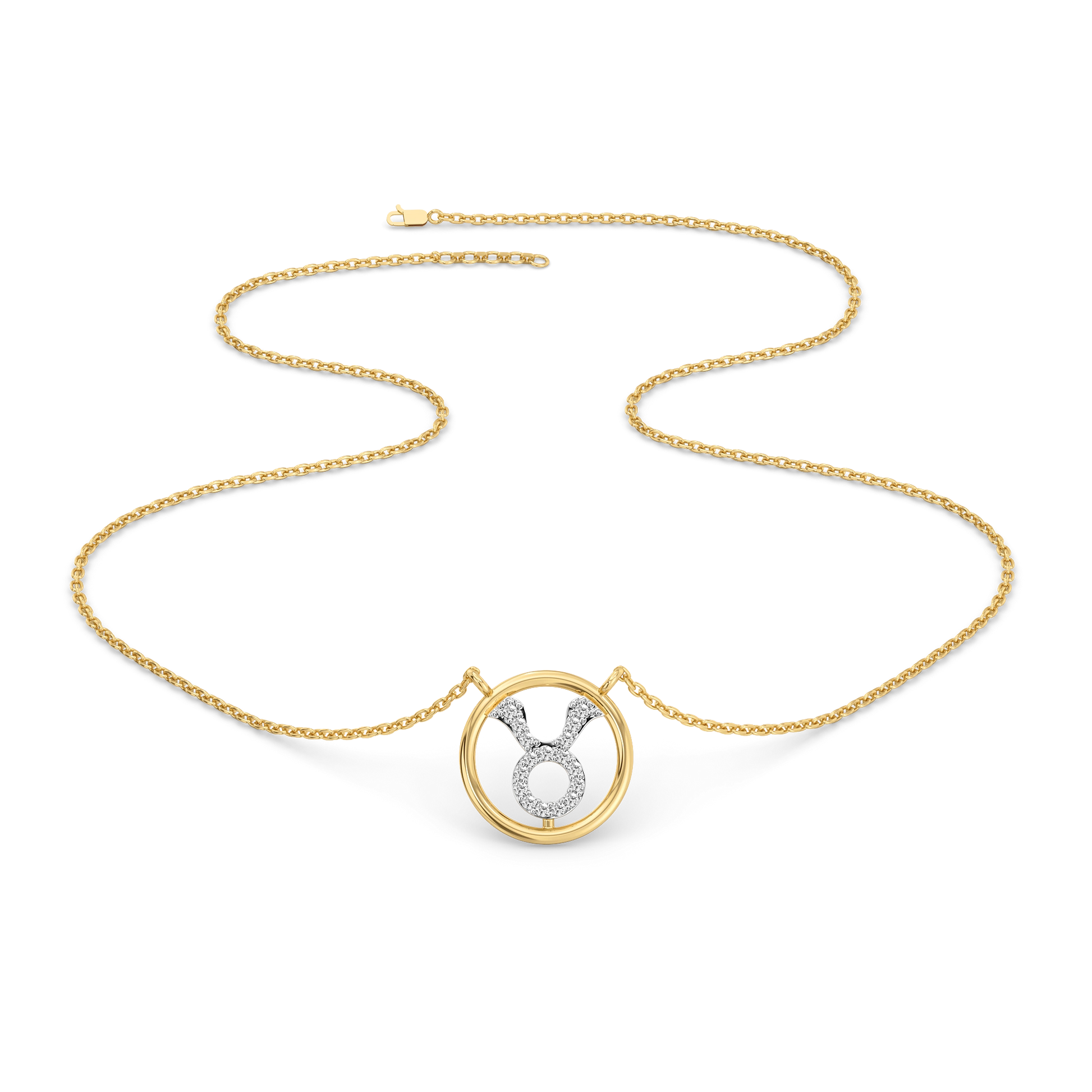 Taurus Glow - Lab Diamond Necklace