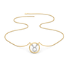 Lukson Taurus Glow Lab Grown Diamond Necklace Online