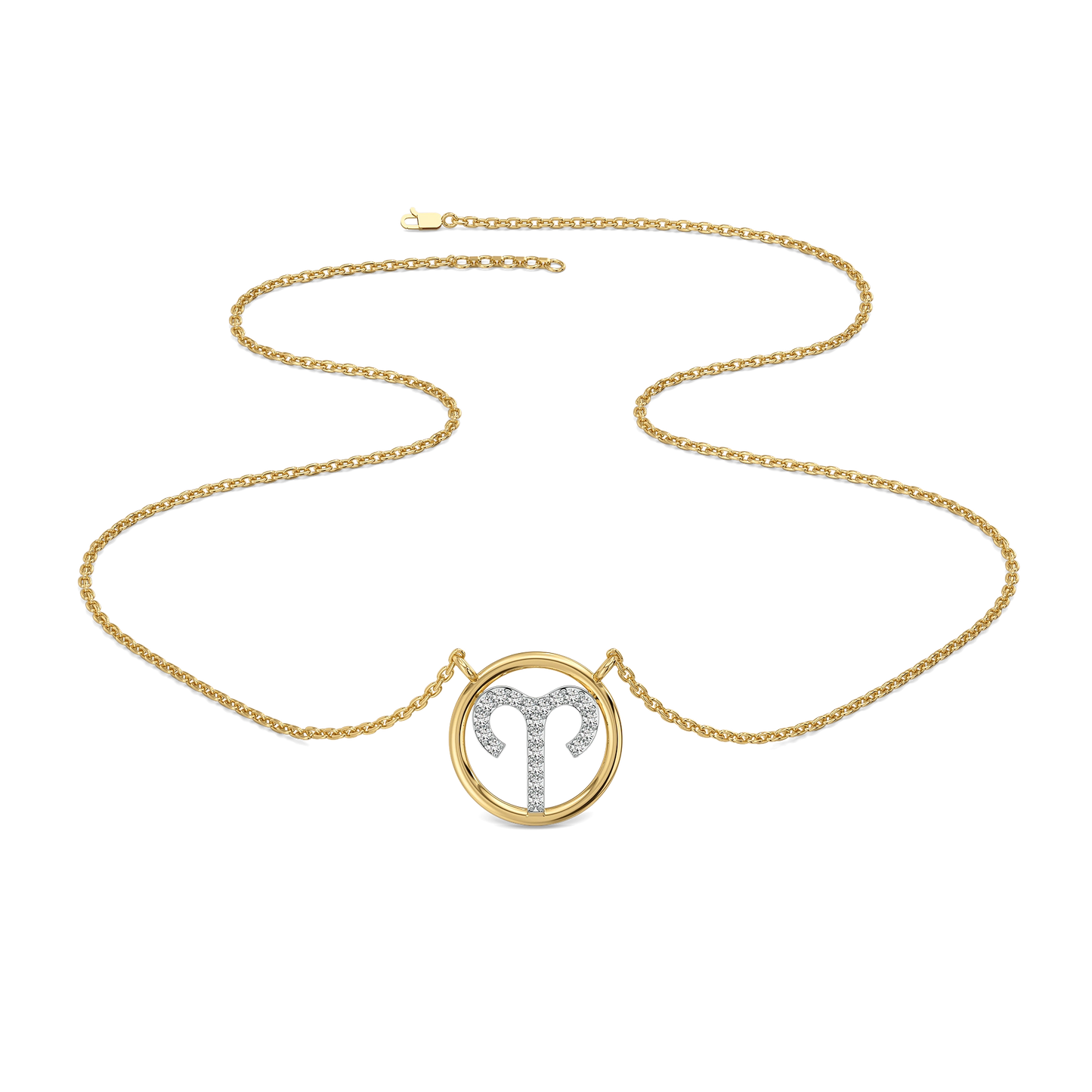 Aries Ember - Lab Diamond Necklace