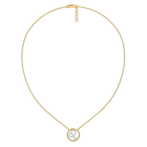 Leo Radiance 18kt Gold Vermeil - Lab Grown Diamond Necklace - Lukson