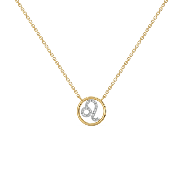  Leo Radiance - Lab Grown Diamond Necklace - Lukson