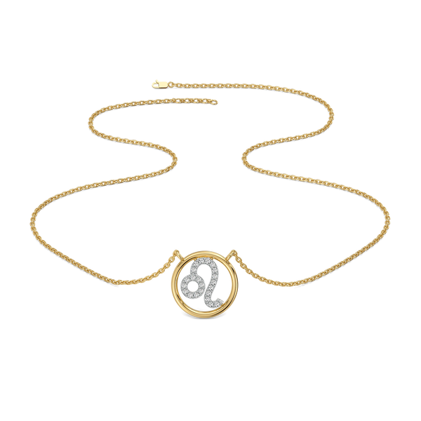Leo Radiance - Lab Grown Diamond Necklace for Women - Lukson