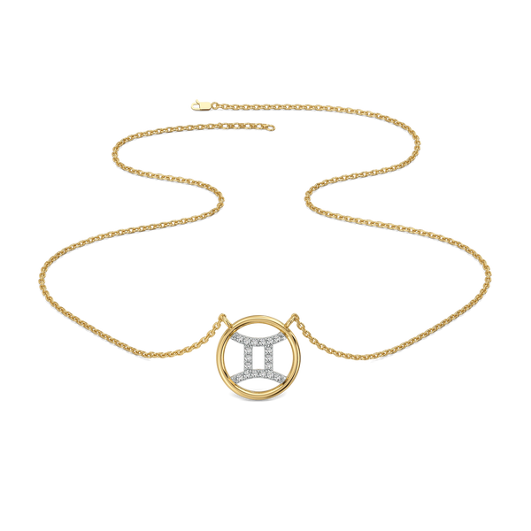Lukson Gemini Light - Lab Grown Diamond Necklace Online