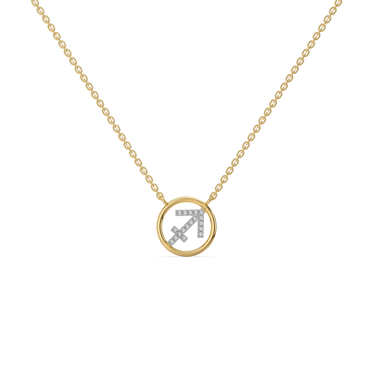 Sagittarius Trail - Lab Diamond Necklace