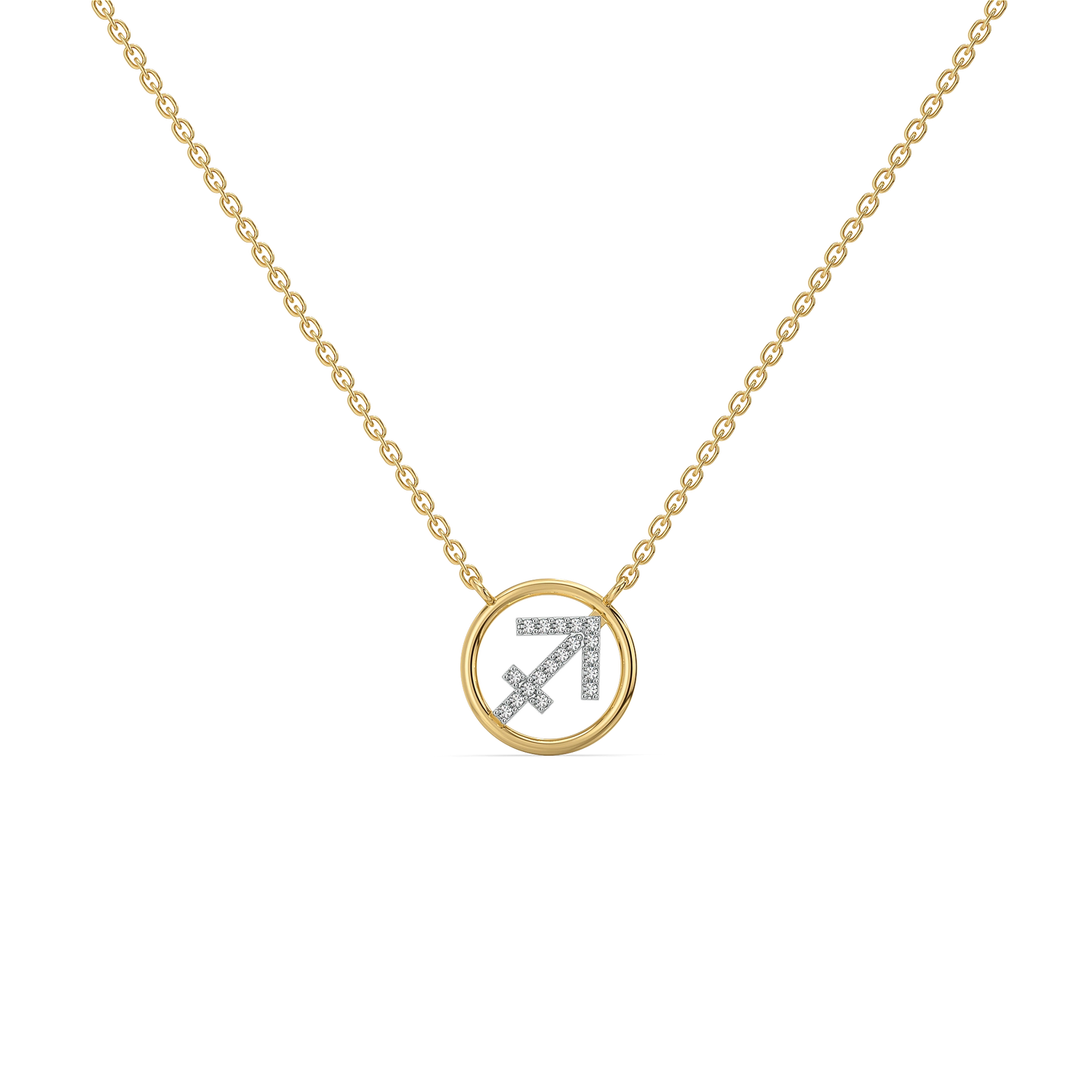 Sagittarius Trail - Lab Diamond Necklace