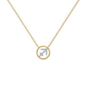 Sagittarius Trail - Lab Diamond Necklace