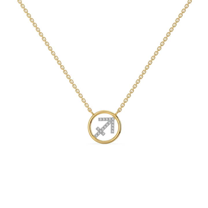 Sagittarius Trail - Lab Diamond Necklace