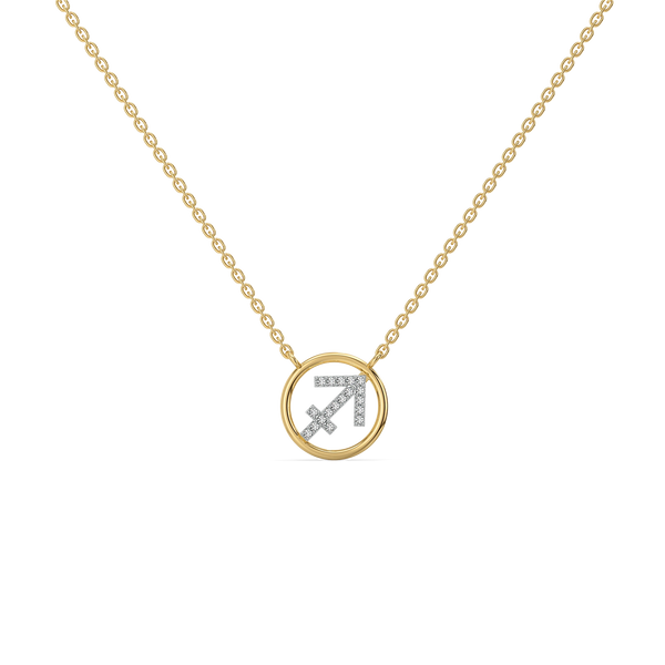 Lukson Sagittarius Trail Lab Grown Diamond Necklace