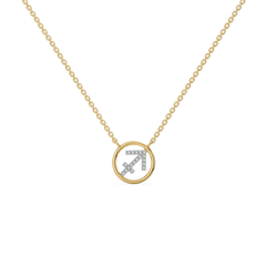 Sagittarius Trail - Lab Diamond Necklace