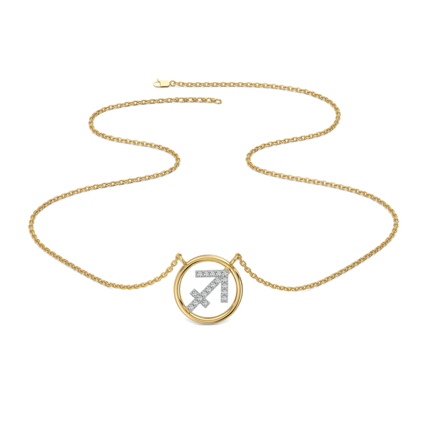 Lukson Sagittarius Trail Lab Grown Diamond Necklace Online
