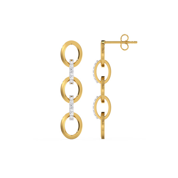 Lukson lab grown diamond chain drop