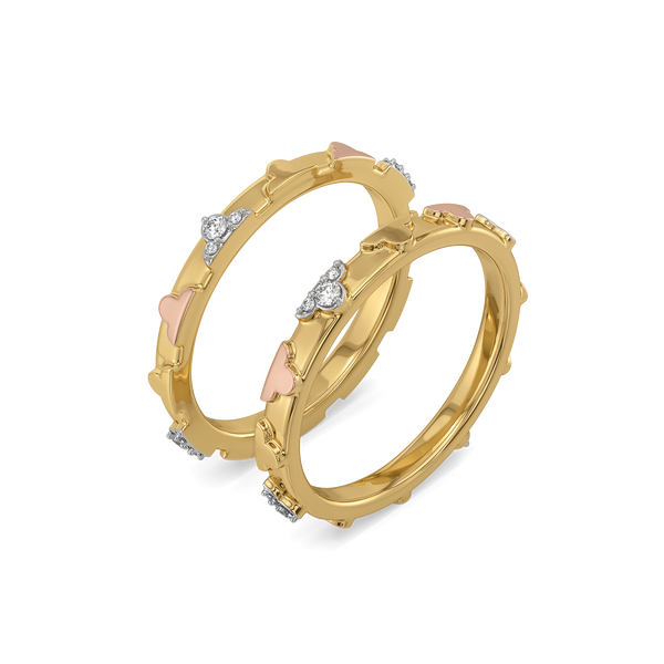 Lukson Lucky Stack Lab Grown Diamond Clover Ring