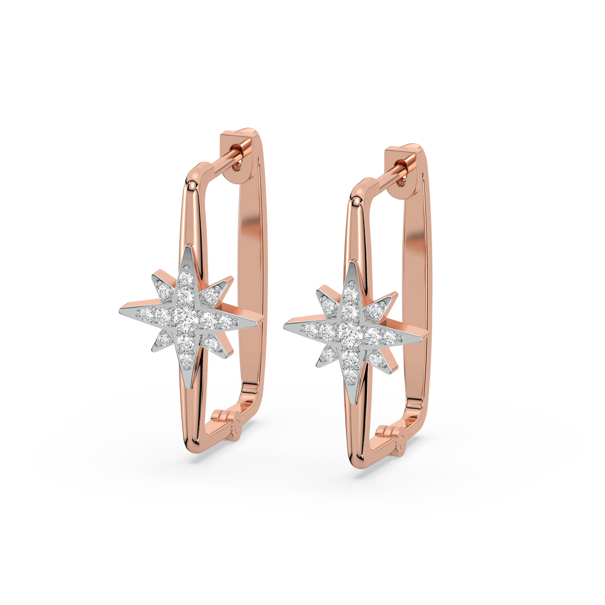 NorthStar Huggies - Lab Diamond Earrings