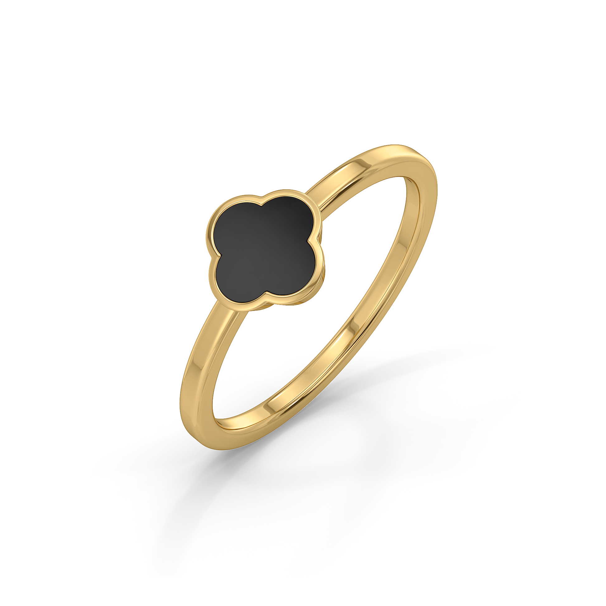 Midnight Enchanted Fashion Ring-18kt Gold Vermeil Ring