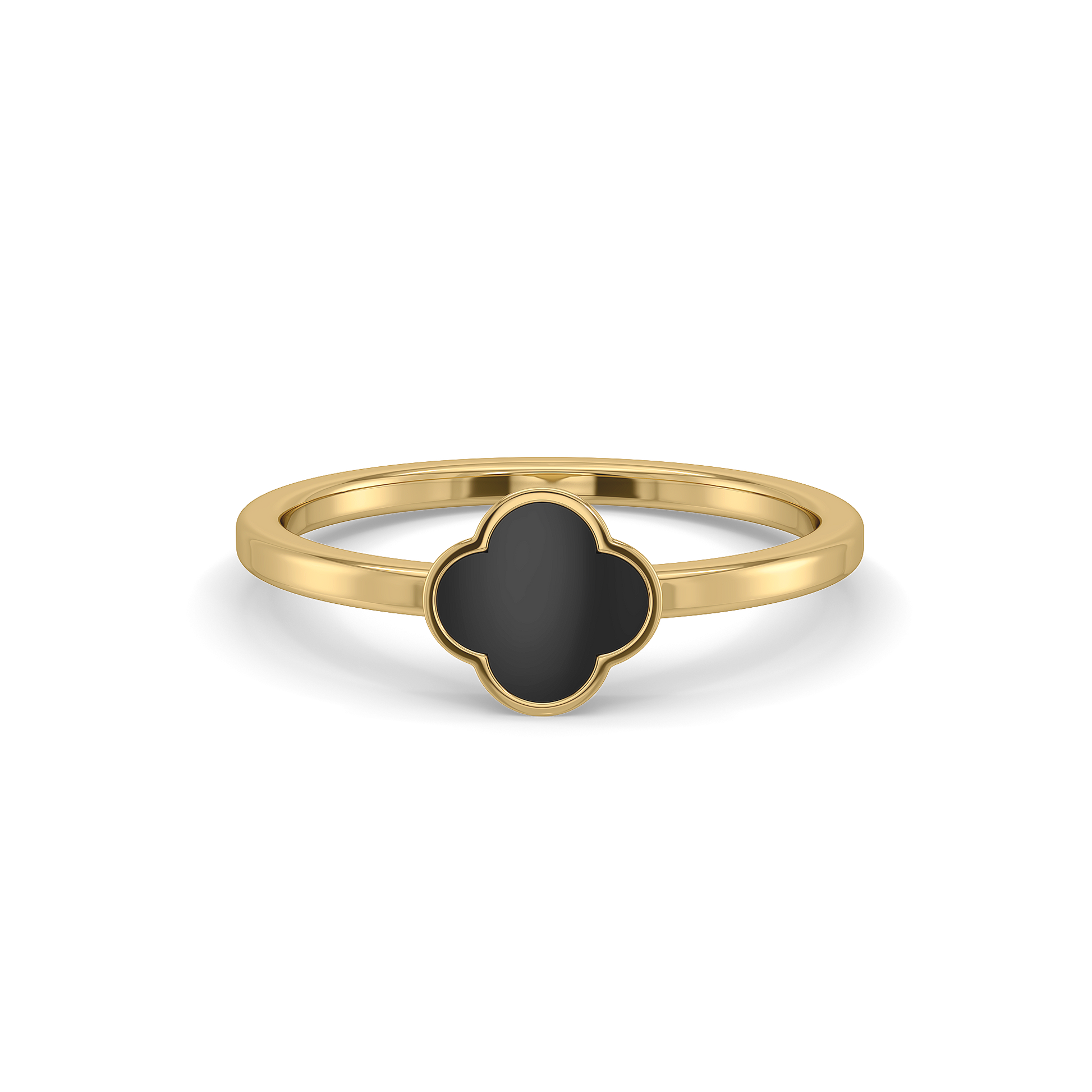 Midnight Enchanted Fashion Ring-18kt Gold Vermeil Ring